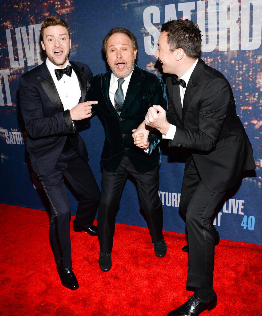 2015: Justin Timberlake, Billy Crystal, Jimmy Fallon